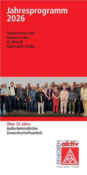 Seniorenprogramm 2026der Geschäftsstelle